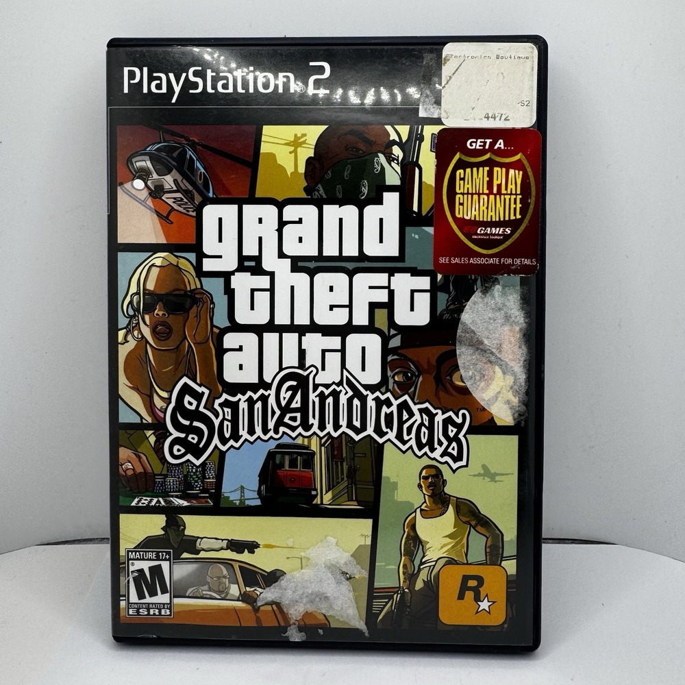 Grand Theft‎ Auto San Andreas | PlayStation 2 PS2